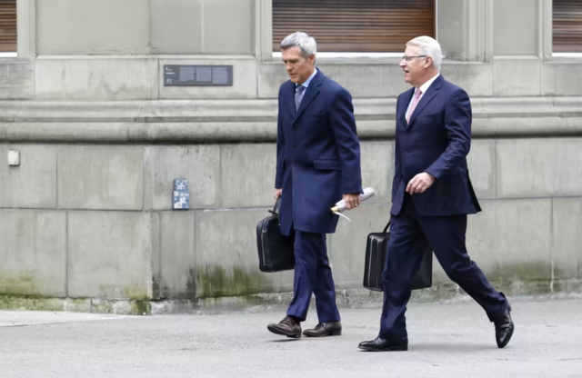 瑞银董事会副主席Lukas Gähwiler和执行董事会成员Markus Ronner